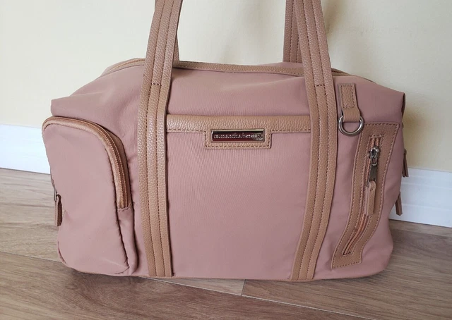 Samantha Brown TO GO Multi Compartment Travel S/M Tote Sand MSRP $74 2