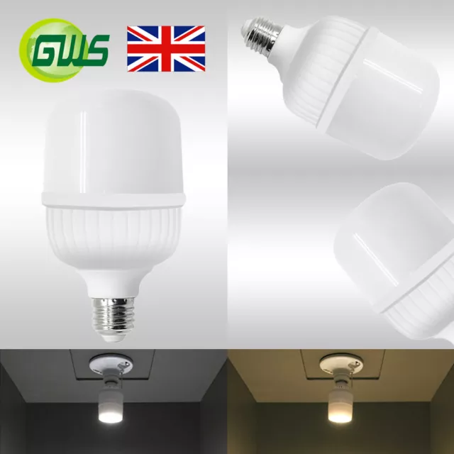 E27 Edison Schraube LED Globe Glühbirne kühlweiß 6000K Energiesparstrahler