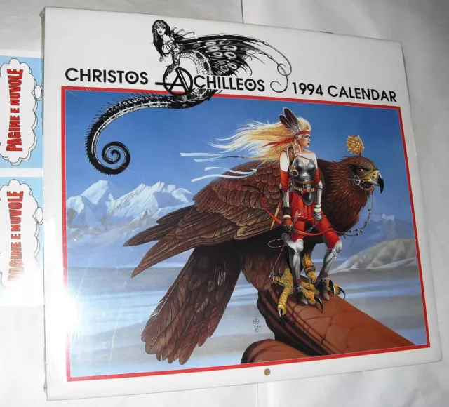 CHRISTOS ACHILLEOS CALENDAR 1994 - calendario in inglese - BLISTERATO!!!