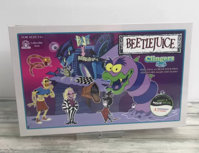 2024 CULTUREFLY 1989 ANIMATED SERIES BEETLEJUICE CLINGERS, Create Your Adventure