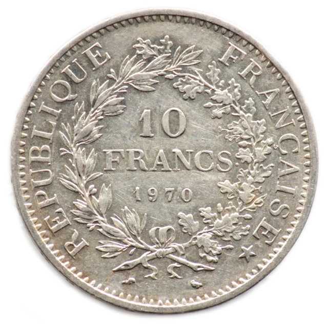 10 FRANCS 1970 - FRANCE - Hercule (argent / silver) 01