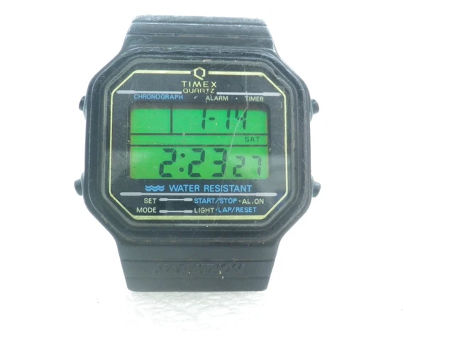 Antiguo Reloj Timex Genuino Años 90 Funciona Nesita Revision Lote Watches