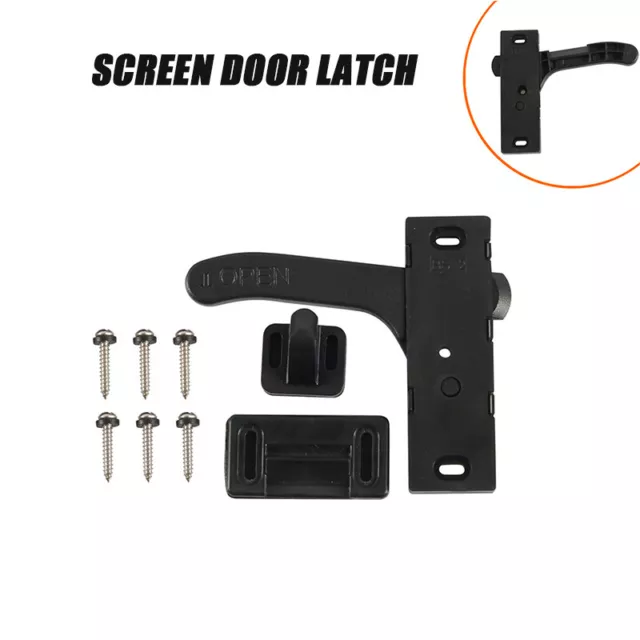 Premium Right Hand RV Screen Door Handle Latch Camper Motorhome Travel Trailer