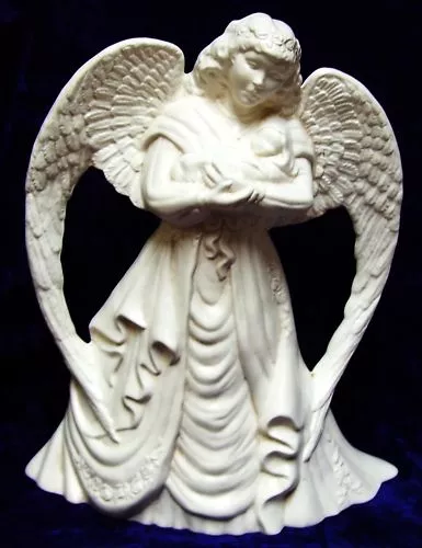 Mothers Day Victorian Guardian Angel Handpainted Lailah