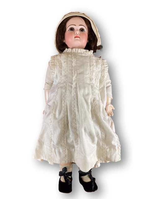 POUPÉE ANCIENNE SFBJ PREMIÈRE ÉPOQUE MOULE JUMEAU TAILLE 11 - HT 61 cm EUR 320,00 - FR
