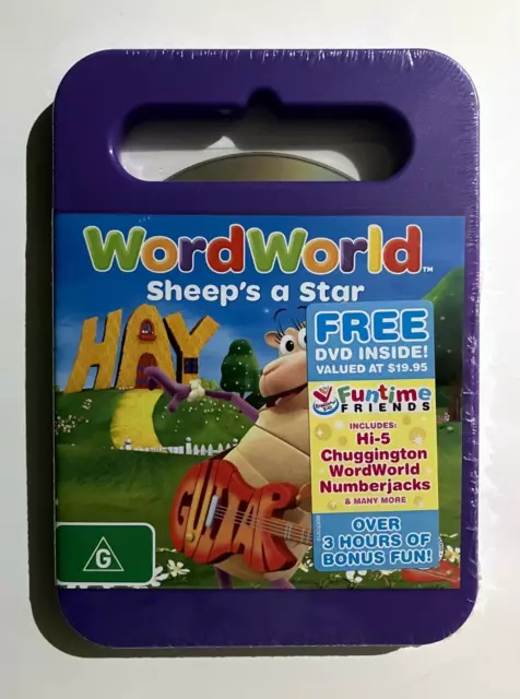 NEW! WORDWORLD SHEEPS a Star - Word World + BONUS DVD