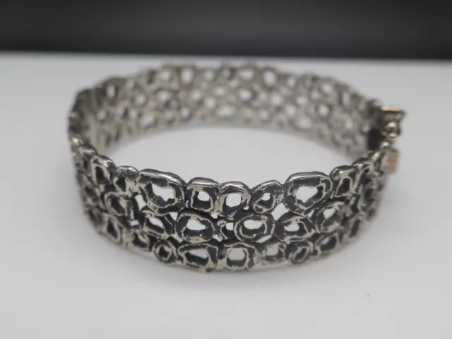 Armreif 835 STERLING SILBER  bracelet Armband Vintage Zeitlos