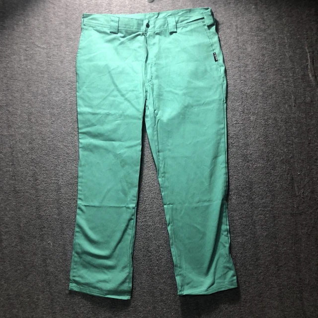 Revco Black Stallion Green 9 oz FR Cotton Pants Size 38 X 32 F9-32P Work Uniform