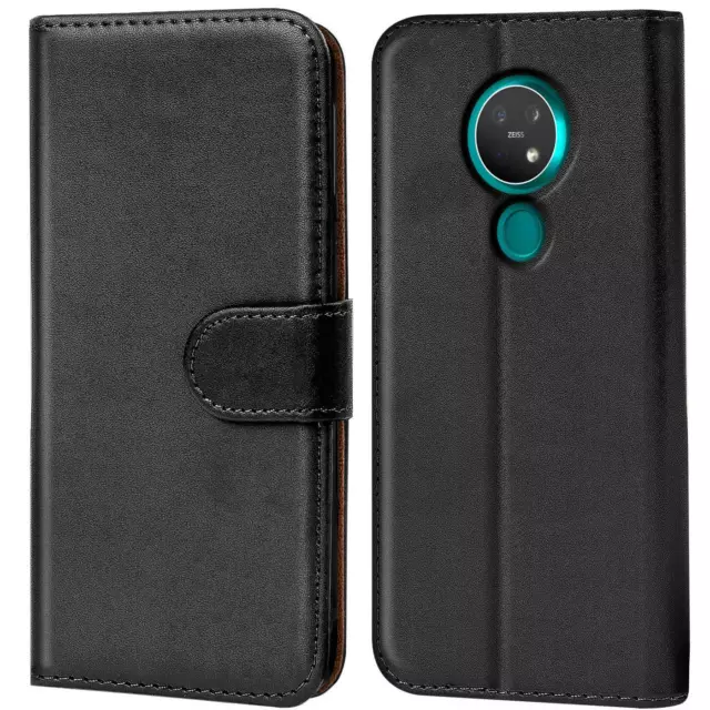 Schutz Hülle Für Nokia 7.2 Handy Klapp Schutz Tasche Book Slim Flip Case Cover