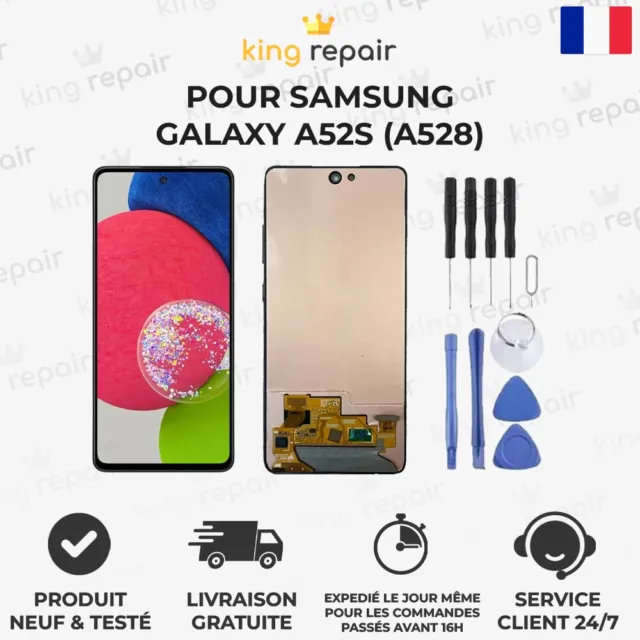 Ecran LCD AMOLED pour Samsung Galaxy A52S 5G (avec fonction empreinte)