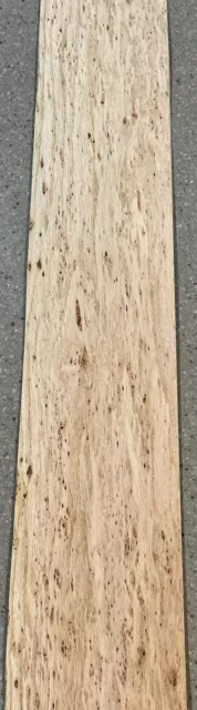 Birdseye Red Oak Wood Veneer: 7 Sheets (35” X 6.5”) 11 Sq Ft
