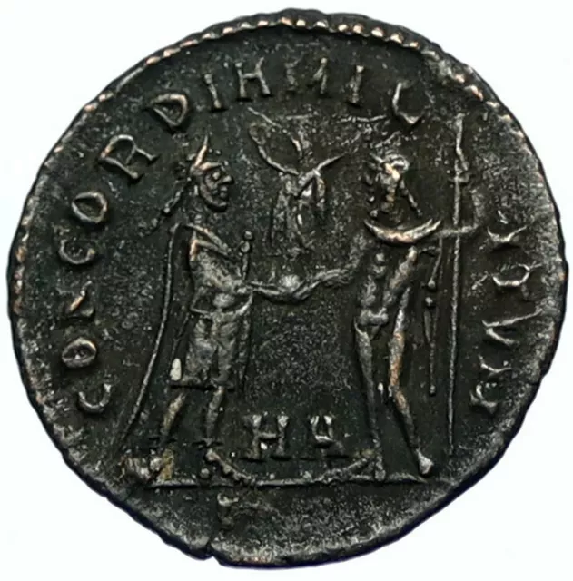 DIOCLETIAN 295AD Authentic Genuine Ancient OLD Roman Coin JUPITER ZEUS i102867