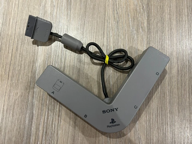 PS1 Original Multitap Grey 4-Player Controller Sony PlayStation 1 SCPH-1070