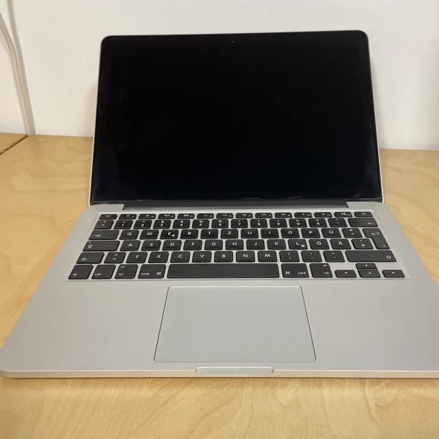 Apple MacBook Pro Retina 13" Core i5 2.4Ghz 8GB 256GB (Late 2013) QWERTZ FAULTY