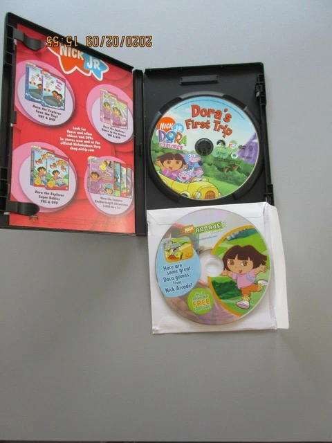 DORA THE EXPLORER Dora's First Trip (DVD, 2006 Canadian) & 1 CD 60 ...