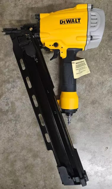 DeWalt Pneumatic 21 Degree Plastic 3 1/4" Collated Framing Nailer Model# DWF83PL