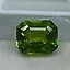 Piedra preciosa suelta rara en forma de peridoto verde natural de 10,20 quilates 3