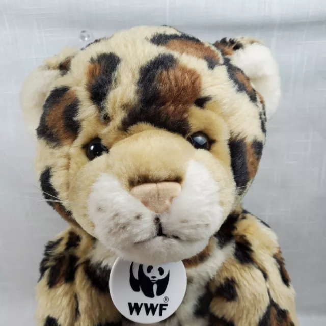 Build A Bear Roaring Leopard Cheetah WWF World Wildlife Plush Stuffed Animal...
