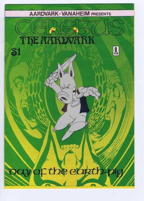 Cerebus the Aardvark #8 Aardvark - Vanaheim 1979 VERY FINE, NOT IN CGC HOLDER