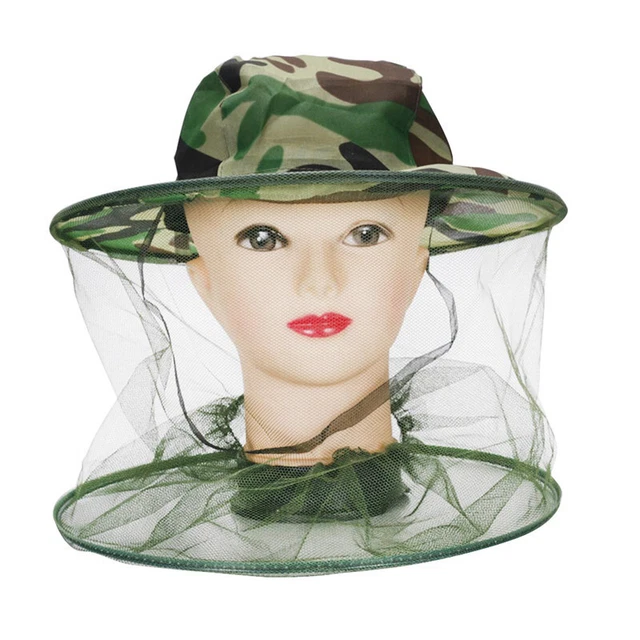 Apiculteur  moustique Masque Casquette Chapeau d'abeille Bug Insecte Mouche7602
