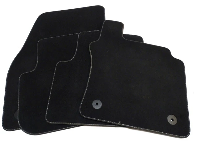 Genuine Vw Passat Floor Mats 2014-2024 Models Velour Carpet Set B8 Front Rear