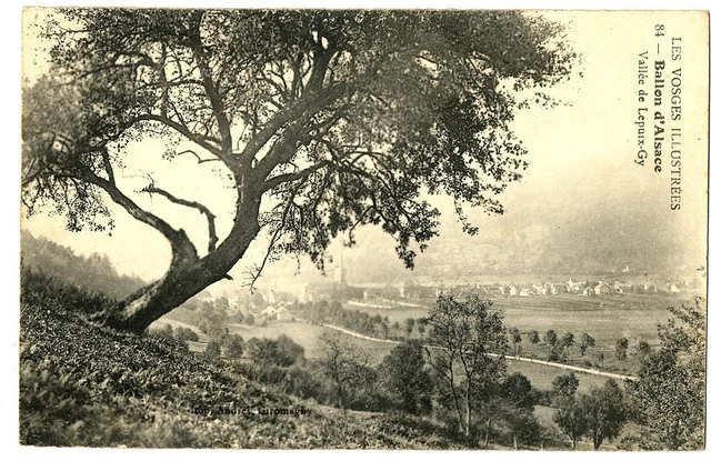CPA 88 Vosges Ballon d' Alsace Vallée de Lepuix-Gy