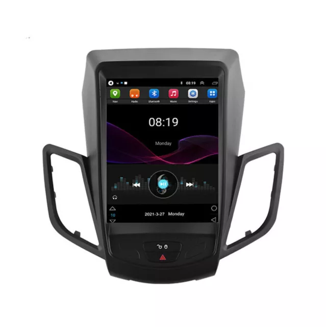 2009-2016 Für Ford Fiesta Stereo Radio GPS NAVIGATION 9.7" Vertikal Android 10.1