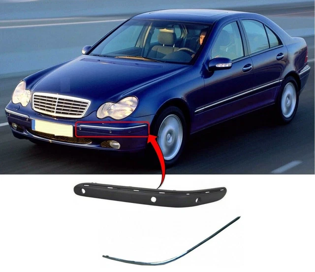 Mercedes C-Class W203 AMG-Style Front Bumper Mercedes C-Class W203 AMG-Style Front Bumper