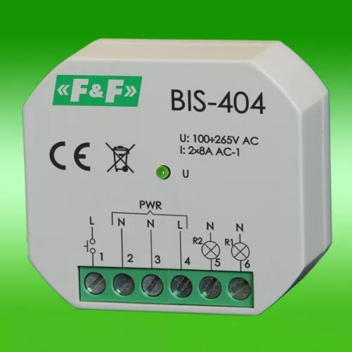 Bis-404 Bistables Relais 10A 1Z 230V Ac Sequentiell /G1De