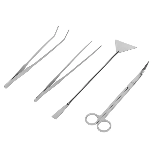 Aquarium Aquascape Tools Kit 4 In 1 Multifunction Stainless Steel Aquatic Pl Gto