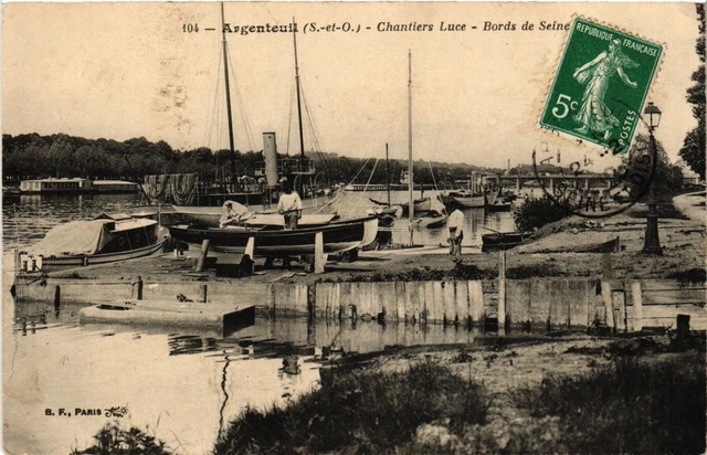 CPA Argenteuil (S.-et-O.) -Chantiers Luce - Bords de Seine (290434)