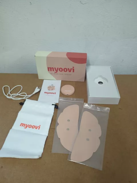 Myoovi Full Set (new opened)  - Period Pain Relief Device With Sealed Extra Pads