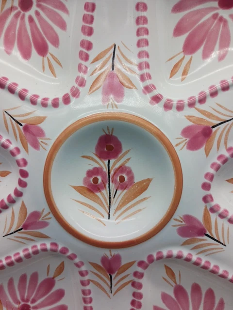 HB Quimper Oyster Plate 2