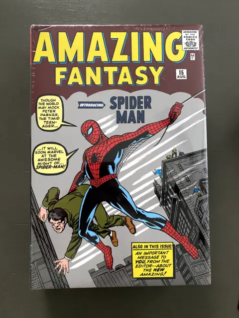 Amazing Spider-Man OMNIBUS Vol. 1 (Marvel Comics) Kirby cover, HC, NEW Sealed