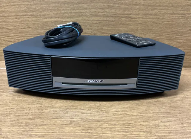 Bose Wave System Graphite Gray AWRCC1 CD,Radio,AM/FM Alarm Clock w Remote Tested
