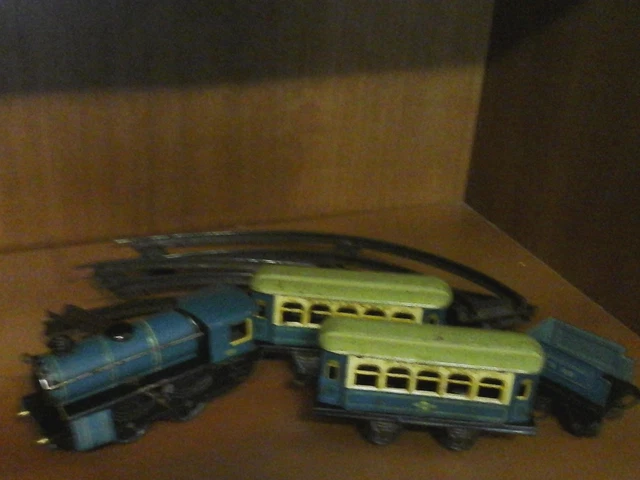 Train Jouet Ancien Ingap F.S. 1100 - Italien Vintage Années 70, Mécanique, Fonctionne