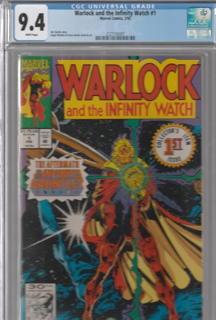 Warlock And The Infinity Watch #1 Cgc 9.4