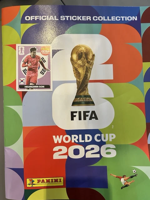 PANINI FIFA WORLD Cup 2026 Sticker Collection Extra Sticker Heungmin panini-fifa-world-cup-2026-sticker-collection-extra-sticker-heungmin