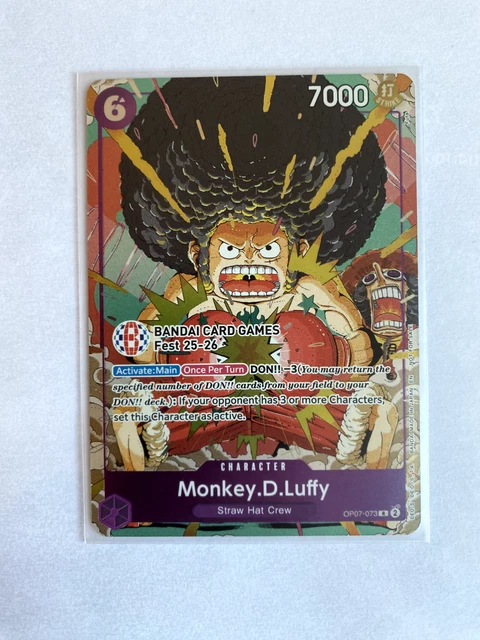 BANDAI NAMCO Entertainment One Piece TCG: Monkey.D. Luffy Deck Box (Blue