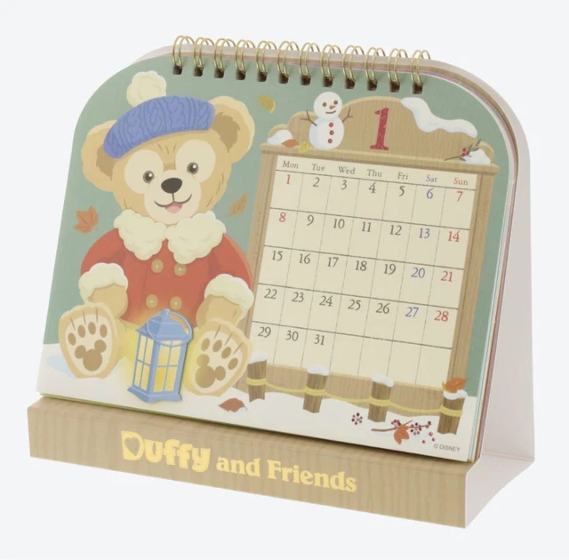 TOKYO DISNEYSEA DUFFY Friends 2025 Desk Calendar 87.99 PicClick