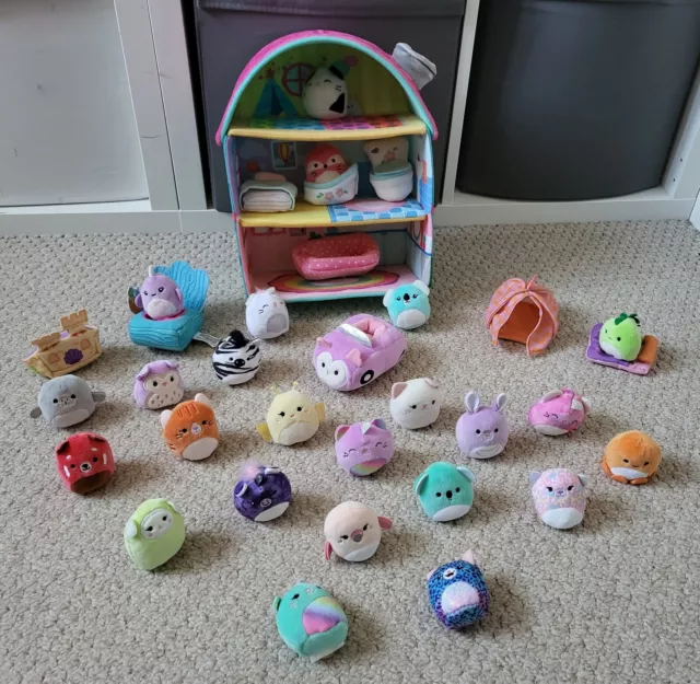 Squishmallow Bundle - Squishville Squishmallow Sets & 24 x 2" Squishmallows