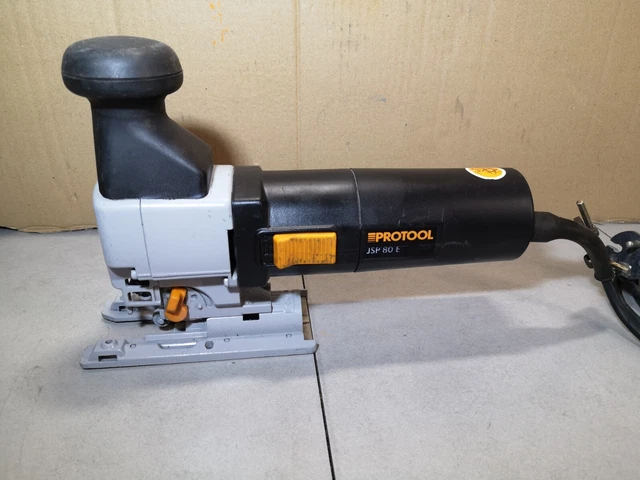 PROTOOL JSP 80 E Pendulum Hub Jigsaw with Speed Regulator Top Zustan £ ...