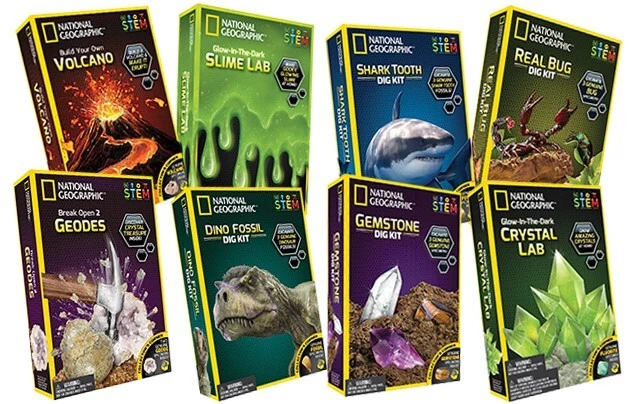 NATIONAL GEOGRAPHIC LEARNING STEM Educational Science Kits Fun Kids Learn 23.95 PicClick UK