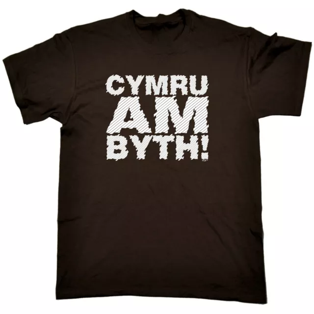 Cymru Am Byth Welsh Wales - Mens Funny Novelty Top Gift T Shirt T-Shirt Tshirts