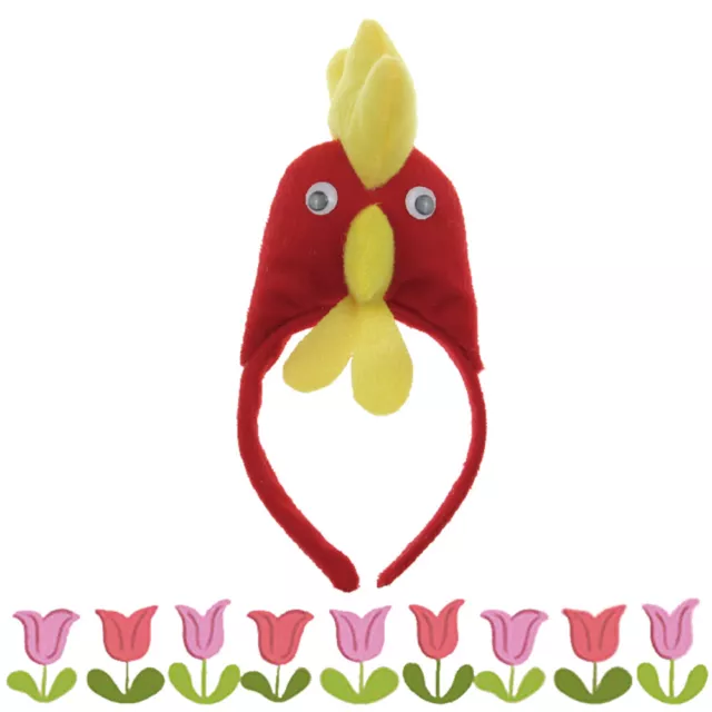 Rooster Headband  Chicken Headband   Children Day Costume  Baby Holiday Costume