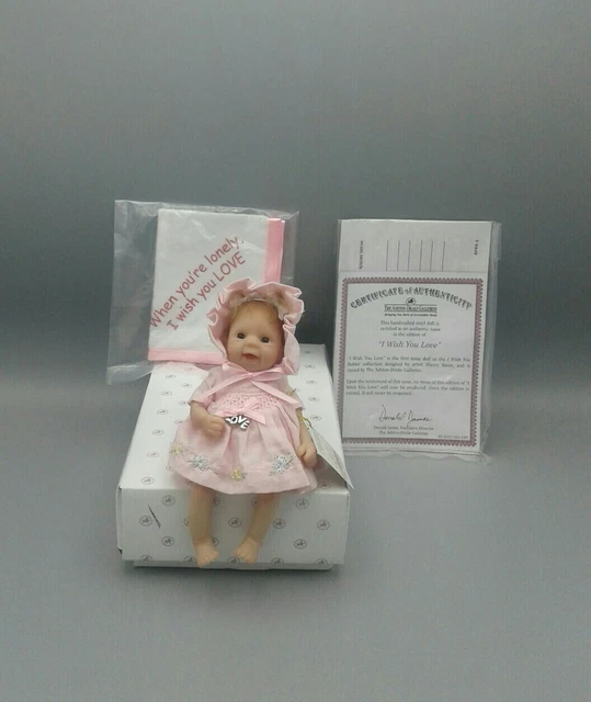 Ashton Drake Galleries Baby Doll: I WISH YOU LOVE Mint in BOX w/ COA