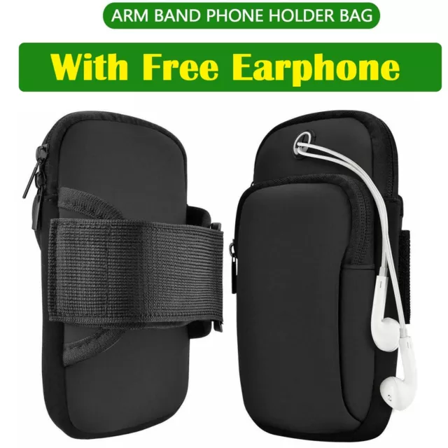 New Outdoor Sports Armband Case Phone Holder Gym Running Jogging Arm Band Pouch