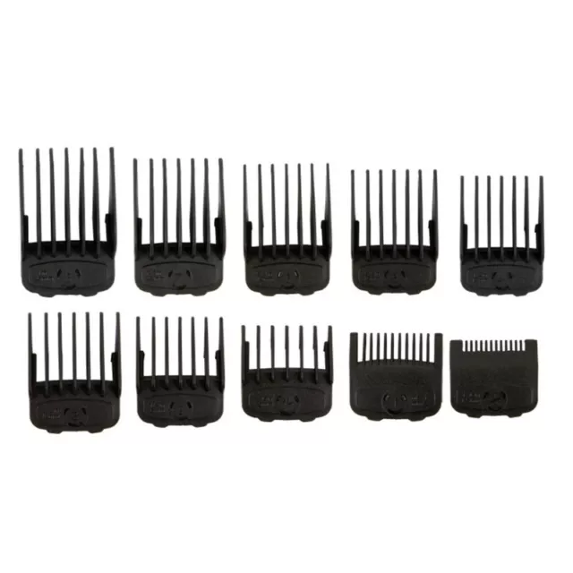 10PCS Professional Hair Combs Guides Fit for All Full Size Hair