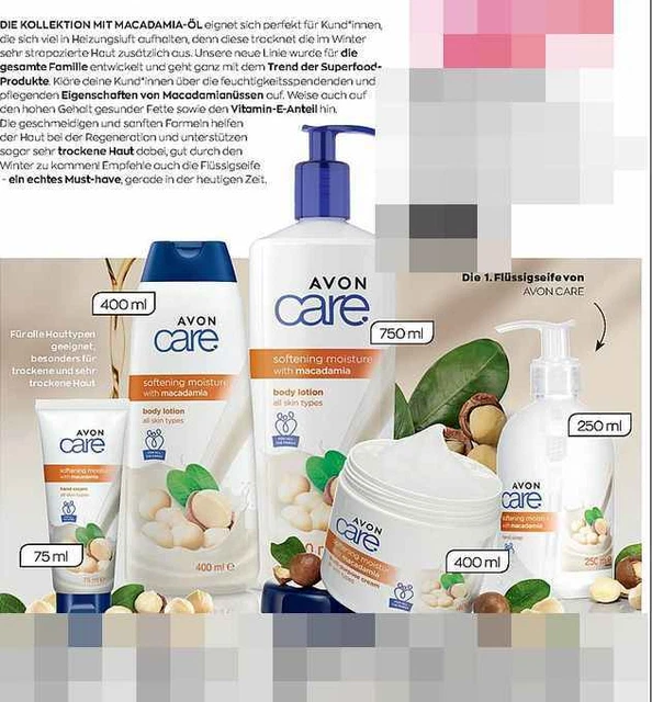 Avon Care Handcreme Mit Avocadoöl – Intensive Feuchtigkeit Für Sehr Trockene Hände (3x75 Ml)