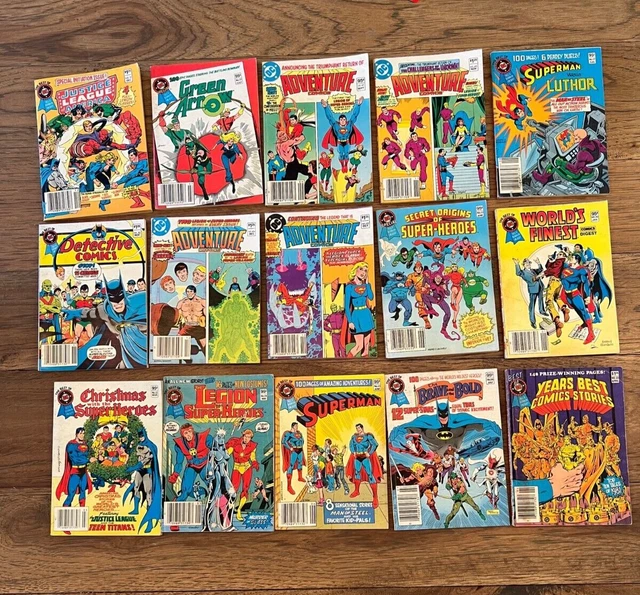 Lot of 15 DC & DC Special Blue Ribbon Digest Comics From 1982